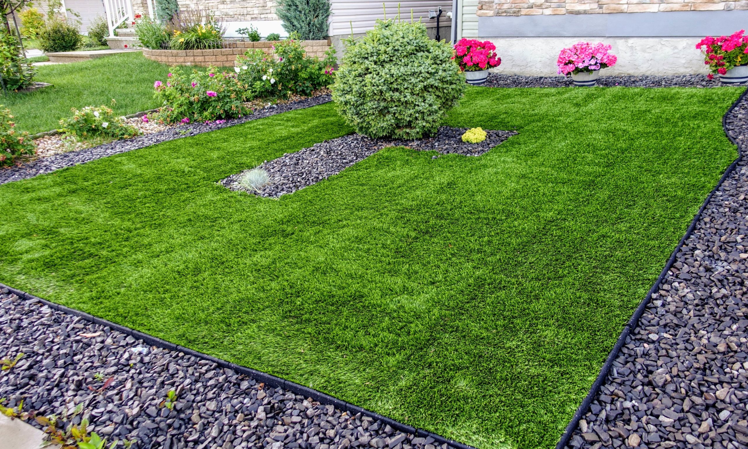 artificial grass installation